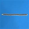 Cubic Zirconia Classic Bracelet With 2 Tone Plating