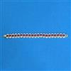 Cubic Zirconia Classic Bracelet With 2 Tone Plating