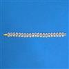 Cubic Zirconia Classic Bracelet With 2 Tone Plating