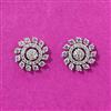 Cubic Zirconia Tops With Rhodium 2 Tone Plating