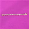 Cubic Zirconia Classic Bracelet With 2tone Rhodium Plating