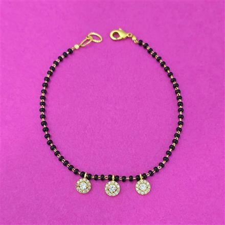 Cubic Zirconia Classic Bracelet With Gold Plating