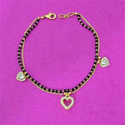 Cubic Zirconia Classic Bracelet With Gold Plating