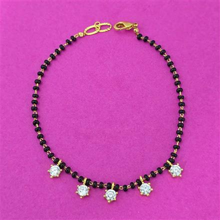 Cubic Zirconia Classic Bracelet With 2 Tone Plating