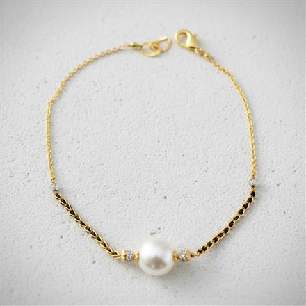 Cubic Zirconia Classic Bracelet With 2 Tone Plating