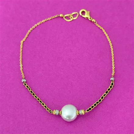 Cubic Zirconia Classic Bracelet With 2 Tone Plating