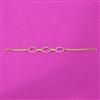 Cubic Zirconia Classic Bracelet With Rhodium 2 Tone Plating