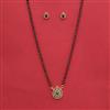 Cubic Zirconia Classic Mangalsutra With 2 Tone Plating