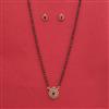 Cubic Zirconia Classic Mangalsutra With 2 Tone Plating