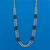American Diamond Classic Mala With Gold Plating