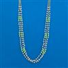 American Diamond Classic Mala With Gold Plating