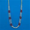 American Diamond Classic Mala With Gold Plating