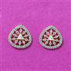 Cubic Zirconia Tops With 2tone Rhodium Plating