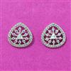 Cubic Zirconia Tops With 2tone Rhodium Plating