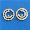 Cubic Zirconia Tops With 2tone Rhodium Plating