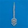 Cubic Zirconia Classic Tikka With 2tone Rhodium Plating