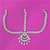 Cubic Zirconia Classic Damini With 2tone Rhodium Plating