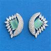 Cubic Zirconia Tops With Rhodium Plating