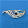 Cz Openable Kada With 2 Tone Plating