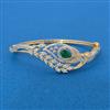 Cz Openable Kada With 2 Tone Plating
