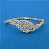 Cz Openable Kada With 2 Tone Plating