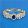 Cubic Zirconia Openable Kada With 2 Tone Plating
