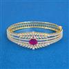 Cz Openable Kada With 2 Tone Plating