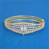 Cz Openable Kada With 2 Tone Plating