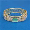 Cz Openable Kada With 2 Tone Plating