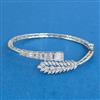 Cubic Zirconia Openable Kada With Mehndi 2tone Plating