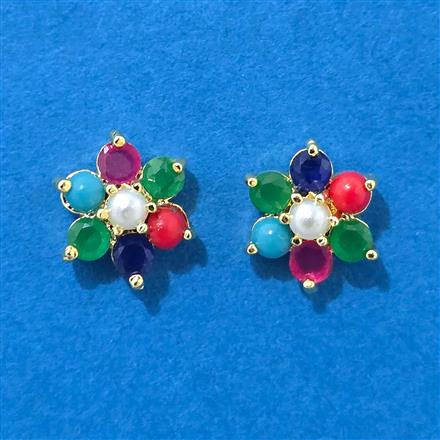 Cz Tops With Gold Plating