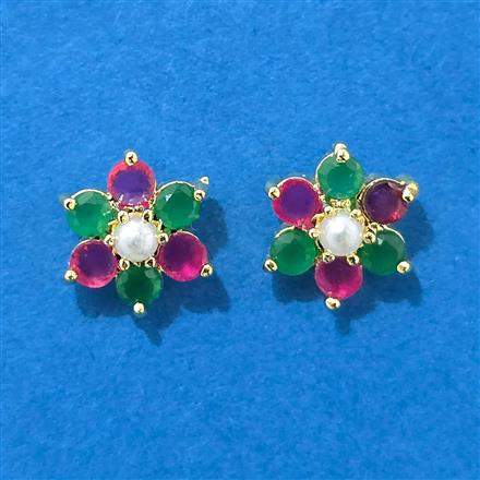 Cz Tops With Gold Plating