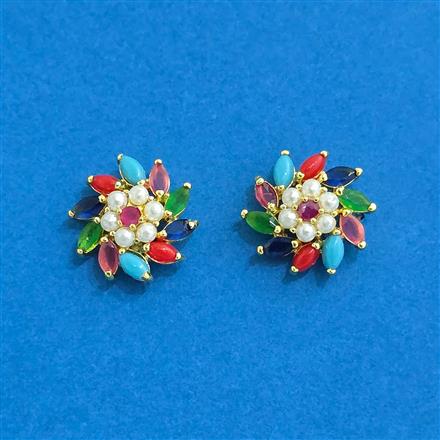 Cz Tops With Gold Plating