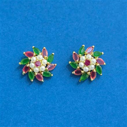 Cz Tops With Gold Plating