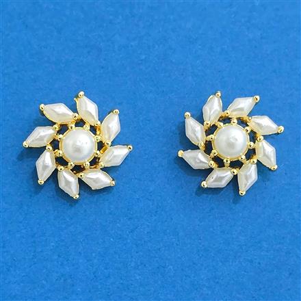 Cubic Zirconia Tops With Gold Plating