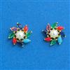 Cubic Zirconia Tops With Gold Plating