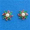 Cubic Zirconia Tops With Gold Plating