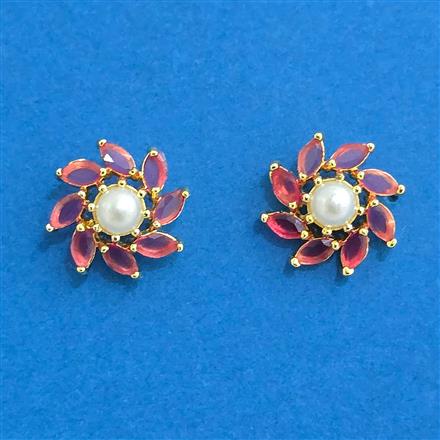 Cubic Zirconia Tops With Gold Plating