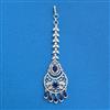 Cz Classic Tikka With Rhodium Plating