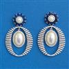 Cubic Zirconia Classic Earring With Rhodium Plating
