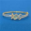 Cz Openable Kada With 2 Tone Plating