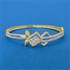 Cz Openable Kada With 2 Tone Plating