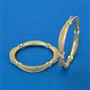 Cz Classic Bangles With 2 Tone Plating