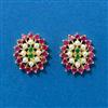 Cubic Zirconia Tops With Gold Plating