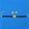 Cubic Zirconia Classic Necklace SetWith 2 Tone Plating