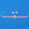 Cubic Zirconia Classic Necklace SetWith 2 Tone Plating