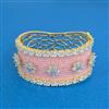 Cz Openable Kada With 2 Tone Plating