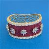 Cz Openable Kada With 2 Tone Plating
