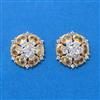 Cubic Zirconia Tops With 2 Tone Plating