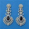 Cubic Zirconia Classic Earring With 2 Tone Plating